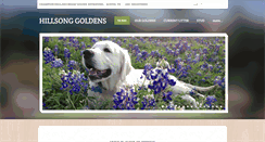 Desktop Screenshot of hillsonggoldens.com